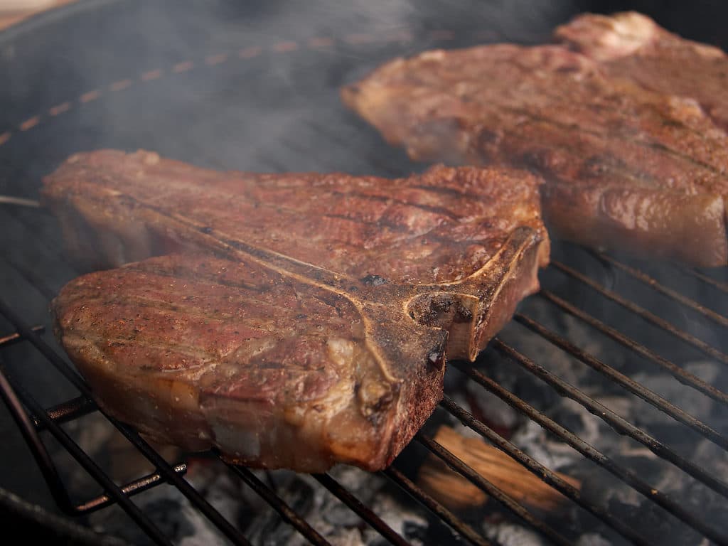Grilled steak — Ben Hogan's first Champions Dinner